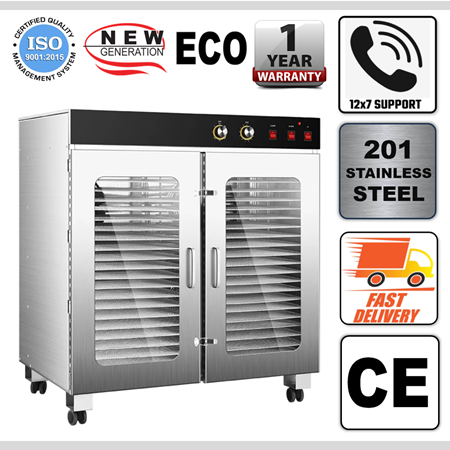 Best eco cook food vegetable fruit ss 44 tray type dryer dehydrator machine for sale commercial use low cost price in india